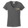 Ladies Heavy Cotton ™ 100% Cotton V Neck T Shirt Thumbnail