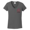 Ladies Heavy Cotton ™ 100% Cotton V Neck T Shirt Thumbnail