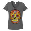 Ladies Heavy Cotton ™ 100% Cotton V Neck T Shirt Thumbnail