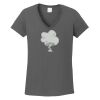 Ladies Heavy Cotton ™ 100% Cotton V Neck T Shirt Thumbnail