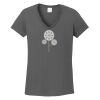 Ladies Heavy Cotton ™ 100% Cotton V Neck T Shirt Thumbnail