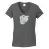 Ladies Heavy Cotton ™ 100% Cotton V Neck T Shirt Thumbnail