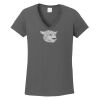 Ladies Heavy Cotton ™ 100% Cotton V Neck T Shirt Thumbnail