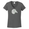 Ladies Heavy Cotton ™ 100% Cotton V Neck T Shirt Thumbnail