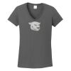 Ladies Heavy Cotton ™ 100% Cotton V Neck T Shirt Thumbnail