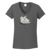 Ladies Heavy Cotton ™ 100% Cotton V Neck T Shirt Thumbnail