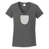 Ladies Heavy Cotton ™ 100% Cotton V Neck T Shirt Thumbnail