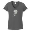 Ladies Heavy Cotton ™ 100% Cotton V Neck T Shirt Thumbnail