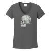 Ladies Heavy Cotton ™ 100% Cotton V Neck T Shirt Thumbnail