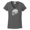 Ladies Heavy Cotton ™ 100% Cotton V Neck T Shirt Thumbnail