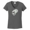 Ladies Heavy Cotton ™ 100% Cotton V Neck T Shirt Thumbnail