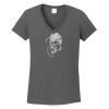 Ladies Heavy Cotton ™ 100% Cotton V Neck T Shirt Thumbnail