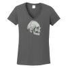 Ladies Heavy Cotton ™ 100% Cotton V Neck T Shirt Thumbnail