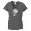 Ladies Heavy Cotton ™ 100% Cotton V Neck T Shirt Thumbnail
