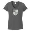 Ladies Heavy Cotton ™ 100% Cotton V Neck T Shirt Thumbnail