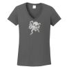 Ladies Heavy Cotton ™ 100% Cotton V Neck T Shirt Thumbnail