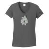 Ladies Heavy Cotton ™ 100% Cotton V Neck T Shirt Thumbnail