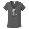 Ladies Heavy Cotton ™ 100% Cotton V Neck T Shirt Thumbnail