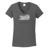 Ladies Heavy Cotton ™ 100% Cotton V Neck T Shirt Thumbnail