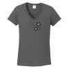 Ladies Heavy Cotton ™ 100% Cotton V Neck T Shirt Thumbnail