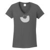 Ladies Heavy Cotton ™ 100% Cotton V Neck T Shirt Thumbnail