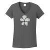 Ladies Heavy Cotton ™ 100% Cotton V Neck T Shirt Thumbnail