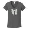 Ladies Heavy Cotton ™ 100% Cotton V Neck T Shirt Thumbnail