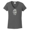 Ladies Heavy Cotton ™ 100% Cotton V Neck T Shirt Thumbnail