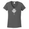 Ladies Heavy Cotton ™ 100% Cotton V Neck T Shirt Thumbnail