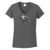 Ladies Heavy Cotton ™ 100% Cotton V Neck T Shirt Thumbnail