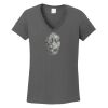 Ladies Heavy Cotton ™ 100% Cotton V Neck T Shirt Thumbnail