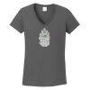 Ladies Heavy Cotton ™ 100% Cotton V Neck T Shirt Thumbnail
