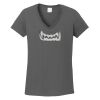Ladies Heavy Cotton ™ 100% Cotton V Neck T Shirt Thumbnail