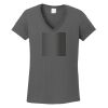 Ladies Heavy Cotton ™ 100% Cotton V Neck T Shirt Thumbnail