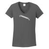 Ladies Heavy Cotton ™ 100% Cotton V Neck T Shirt Thumbnail