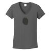 Ladies Heavy Cotton ™ 100% Cotton V Neck T Shirt Thumbnail