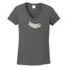 Ladies Heavy Cotton ™ 100% Cotton V Neck T Shirt Thumbnail