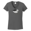 Ladies Heavy Cotton ™ 100% Cotton V Neck T Shirt Thumbnail