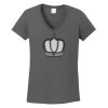 Ladies Heavy Cotton ™ 100% Cotton V Neck T Shirt Thumbnail