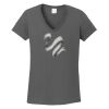 Ladies Heavy Cotton ™ 100% Cotton V Neck T Shirt Thumbnail