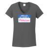 Ladies Heavy Cotton ™ 100% Cotton V Neck T Shirt Thumbnail