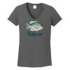 Ladies Heavy Cotton ™ 100% Cotton V Neck T Shirt Thumbnail