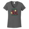 Ladies Heavy Cotton ™ 100% Cotton V Neck T Shirt Thumbnail
