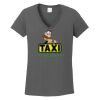 Ladies Heavy Cotton ™ 100% Cotton V Neck T Shirt Thumbnail