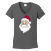 Ladies Heavy Cotton ™ 100% Cotton V Neck T Shirt Thumbnail