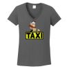 Ladies Heavy Cotton ™ 100% Cotton V Neck T Shirt Thumbnail