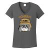 Ladies Heavy Cotton ™ 100% Cotton V Neck T Shirt Thumbnail
