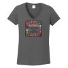 Ladies Heavy Cotton ™ 100% Cotton V Neck T Shirt Thumbnail