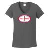 Ladies Heavy Cotton ™ 100% Cotton V Neck T Shirt Thumbnail
