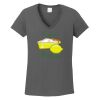 Ladies Heavy Cotton ™ 100% Cotton V Neck T Shirt Thumbnail